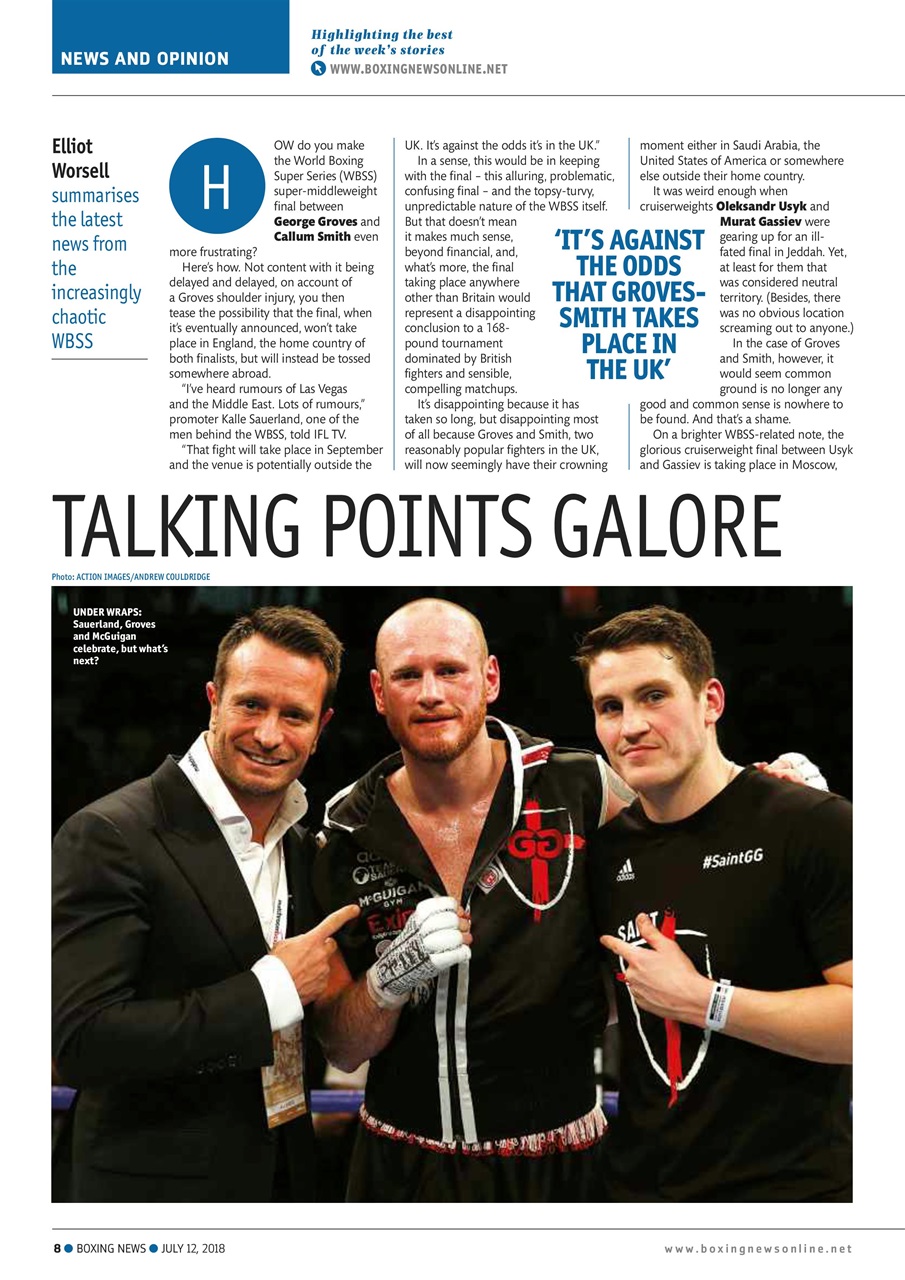Boxing News Preview Pages