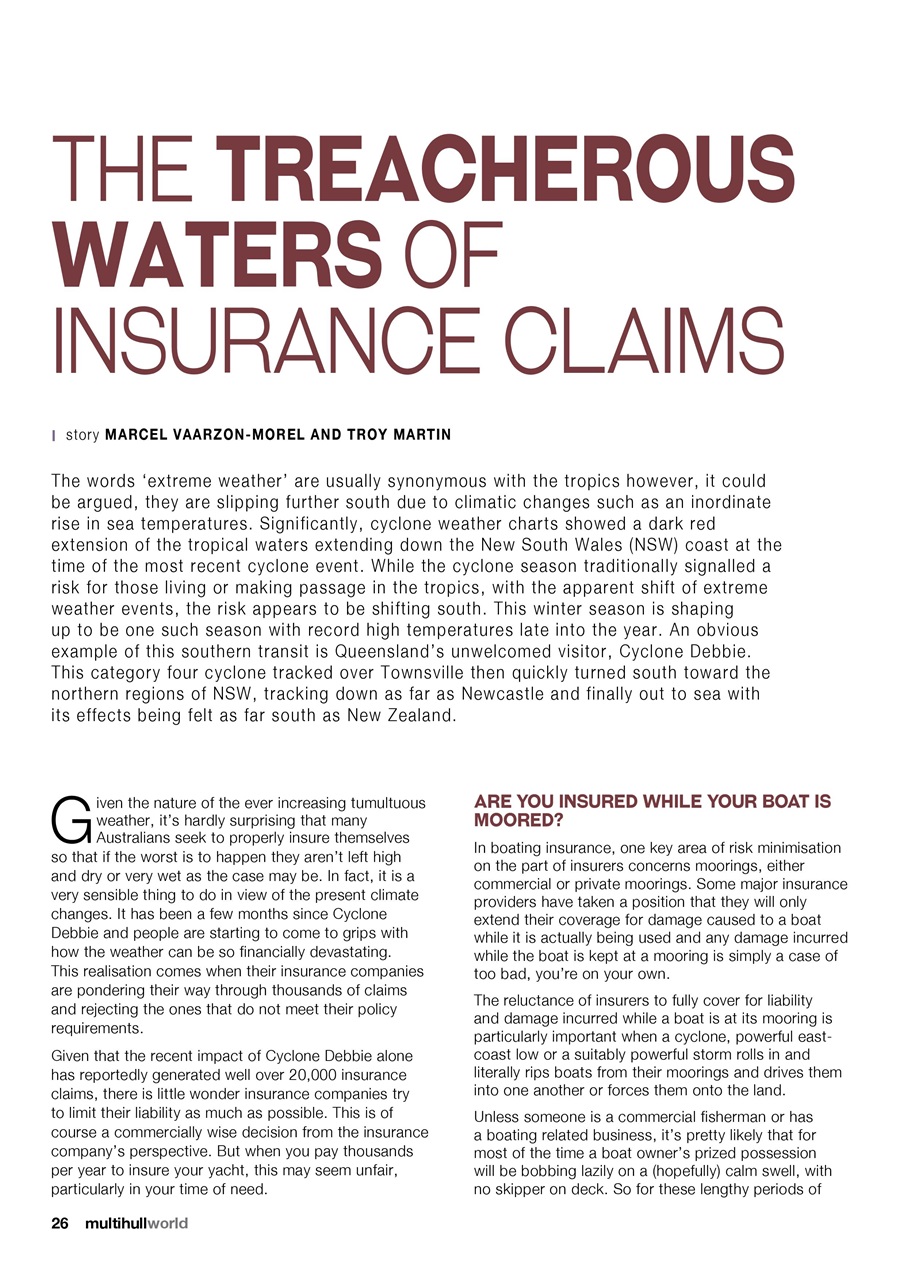 Multihull World Preview Pages