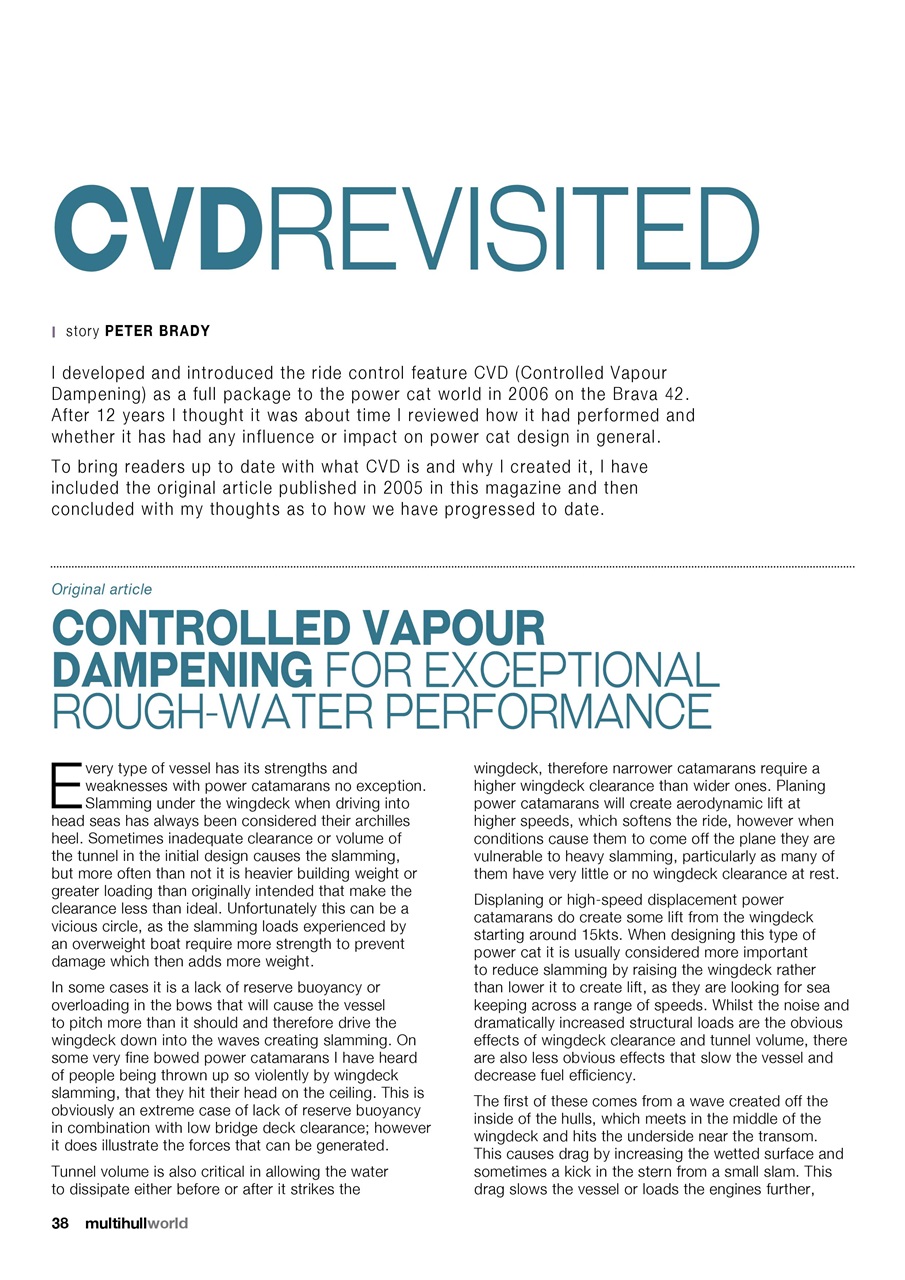 Multihull World Preview Pages