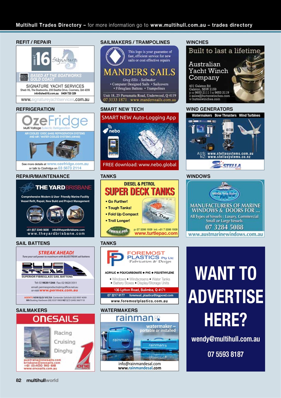 Multihull World Preview Pages