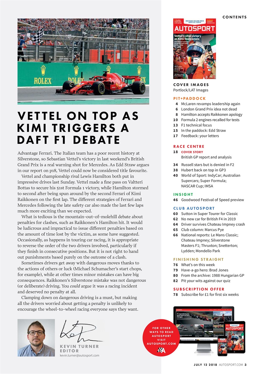 Autosport Preview Pages