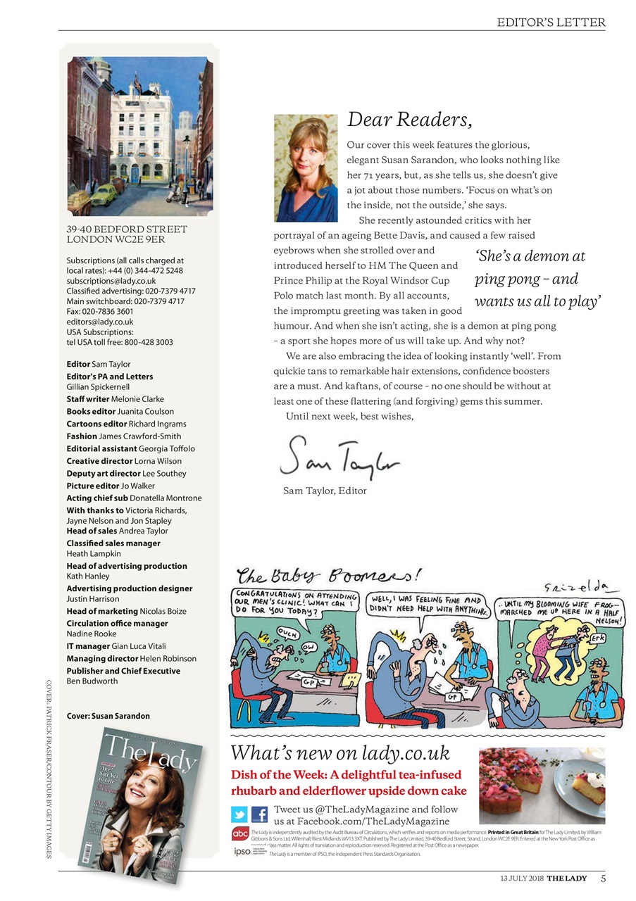 The Lady Preview Pages