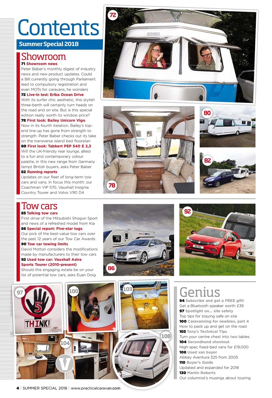 Practical Caravan Preview Pages