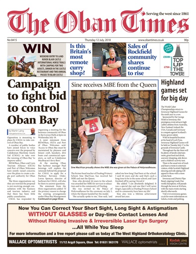 The Oban Times & Lochaber Times issue 