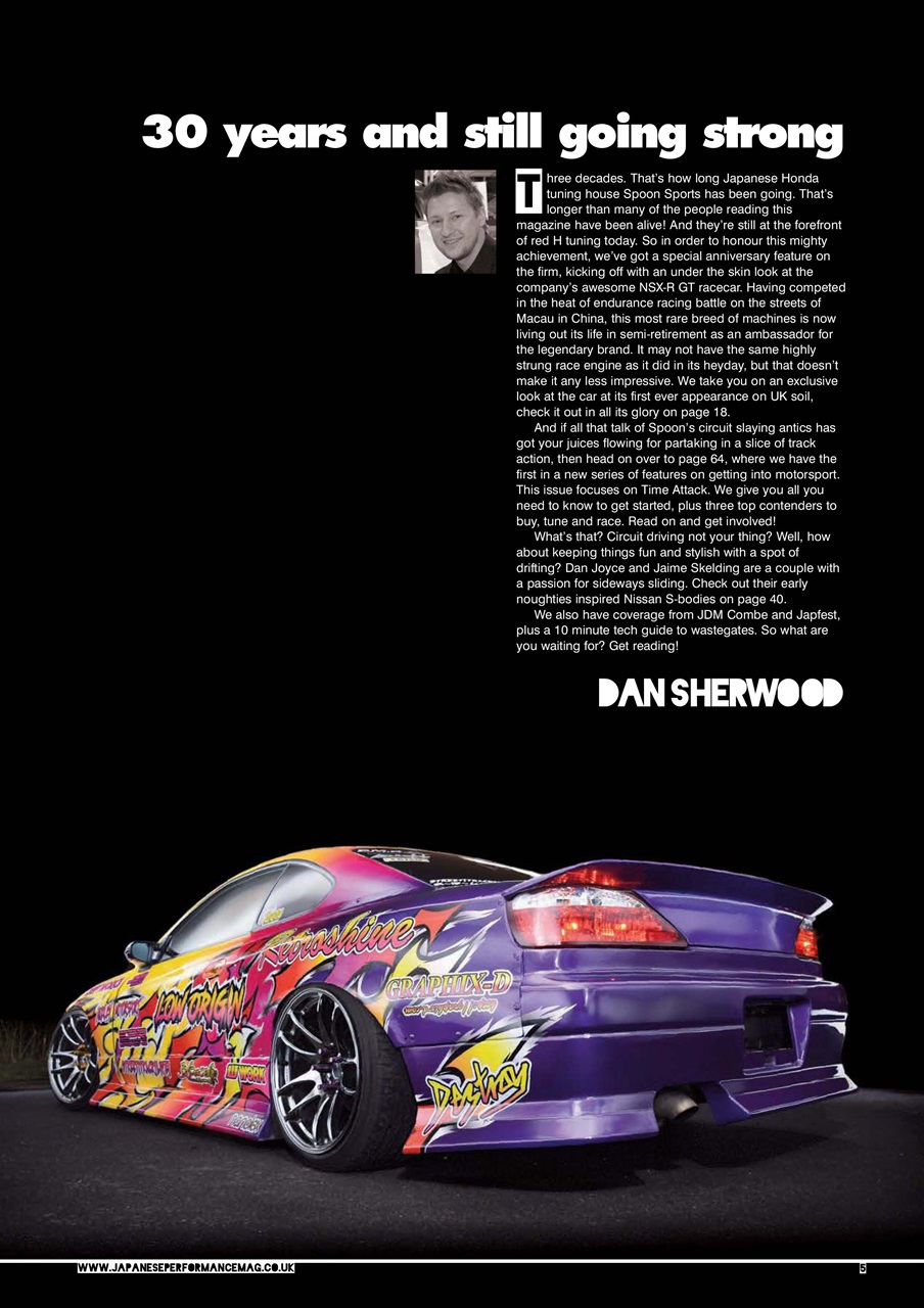 Japanese Performance Preview Pages