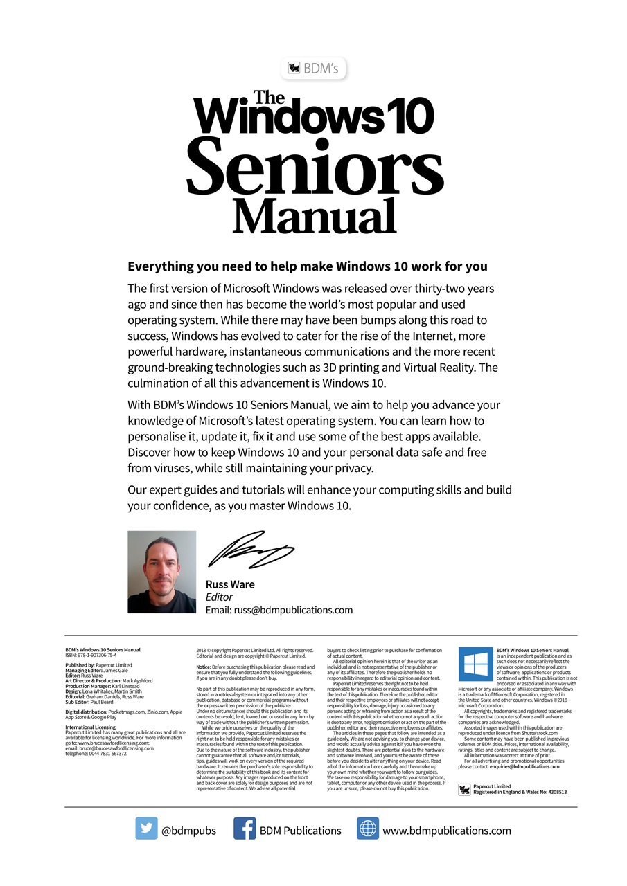 Tech for Seniors Preview Pages