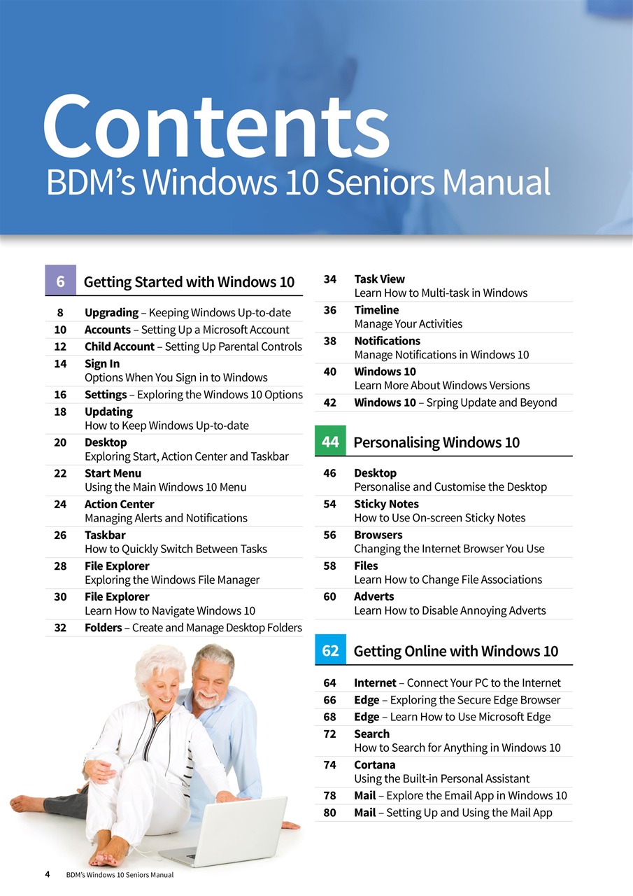 Tech for Seniors Preview Pages