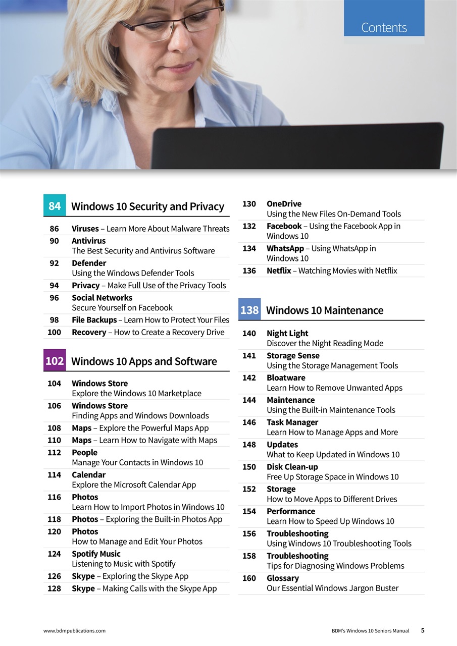 Tech for Seniors Preview Pages