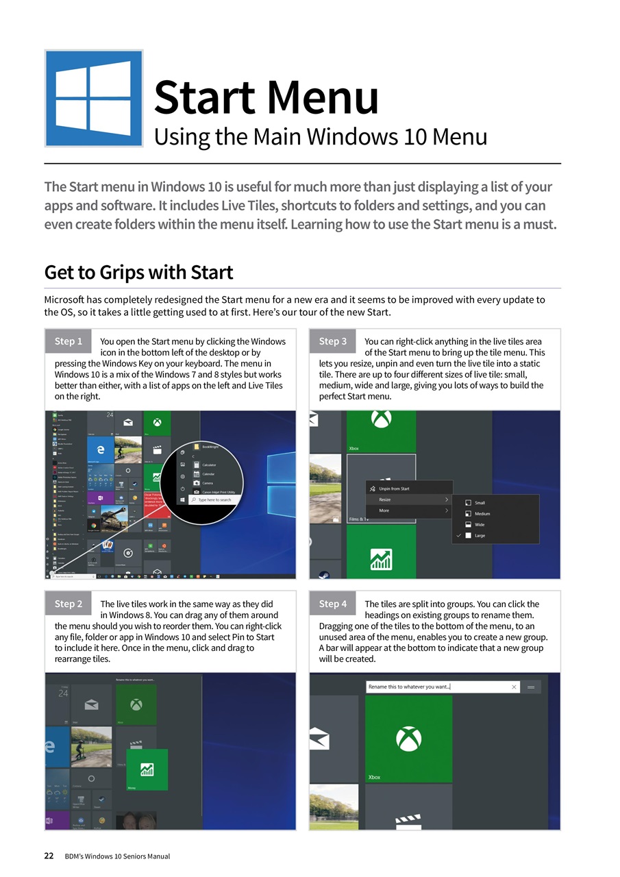 Tech for Seniors Preview Pages