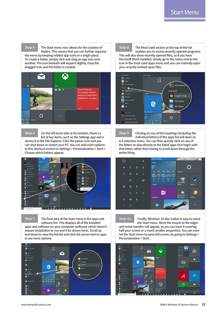 Tech for Seniors Preview Pages