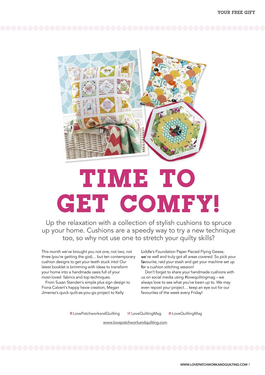 Love Patchwork & Quilting Preview Pages