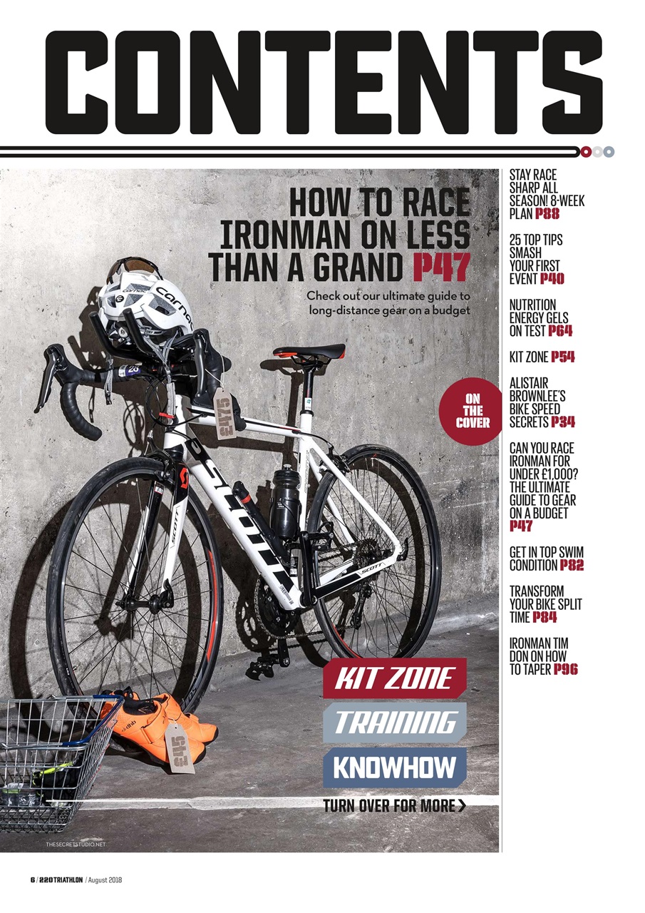 220 Triathlon Magazine Preview Pages