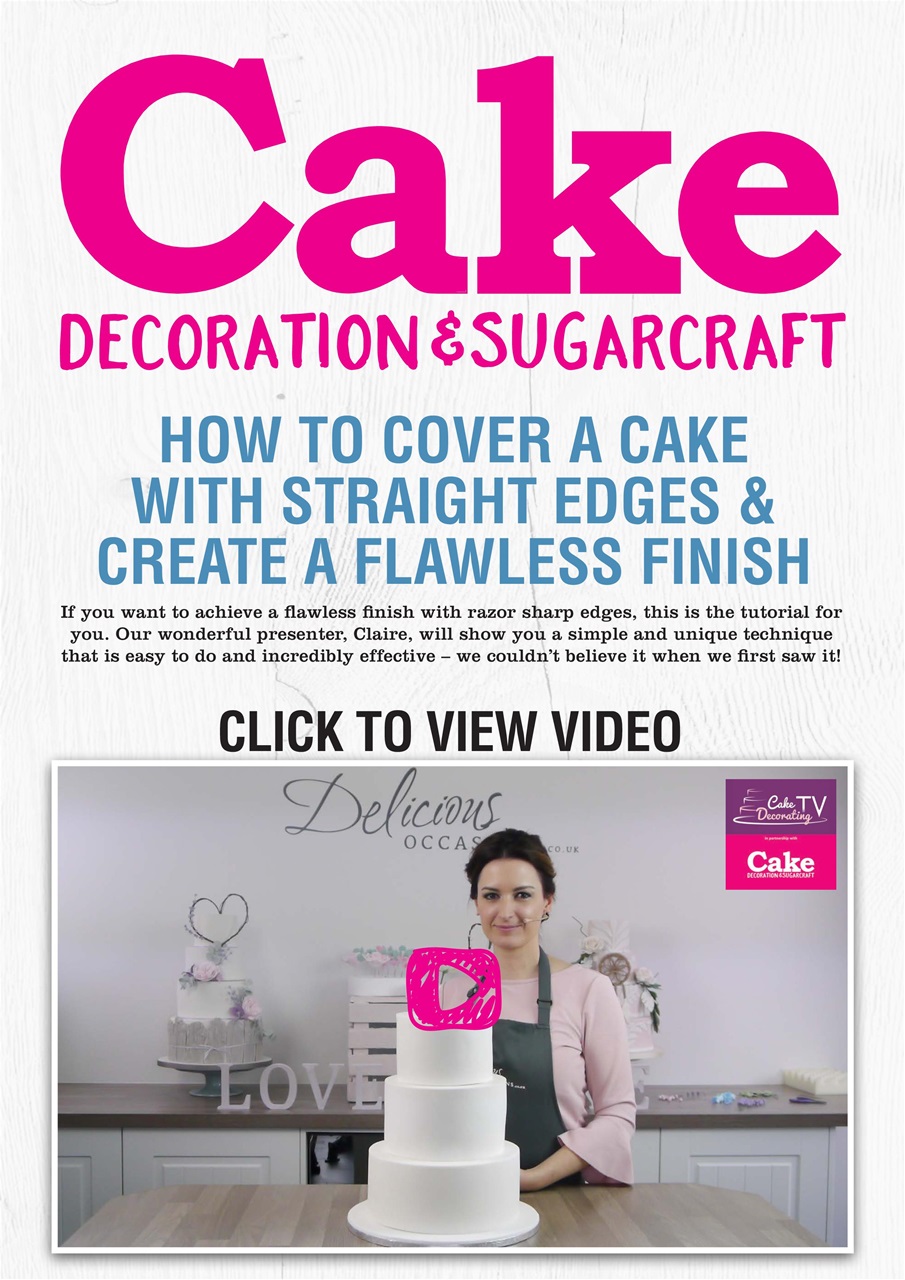 Cake Decoration & Sugarcraft Magazine Preview Pages