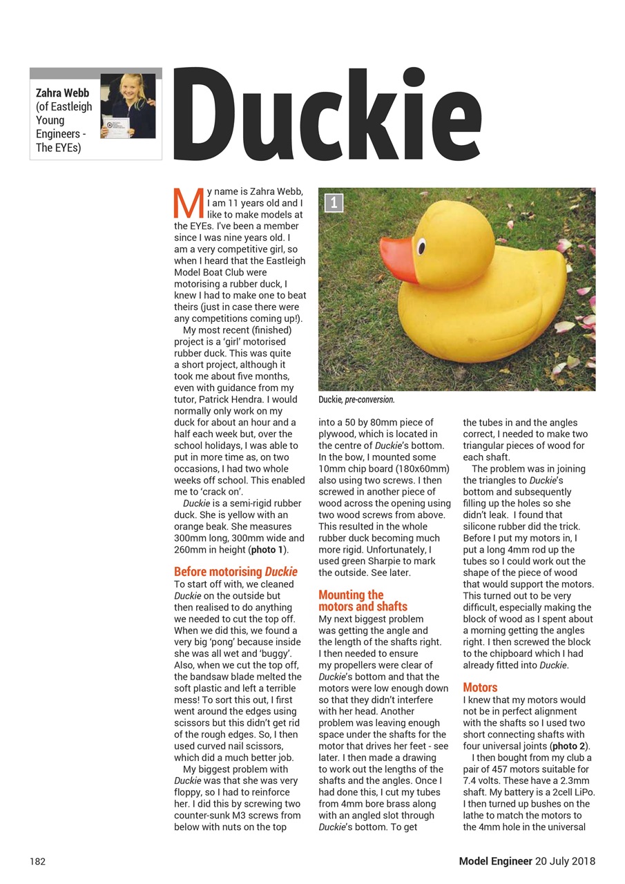 Model Engineer Preview Pages