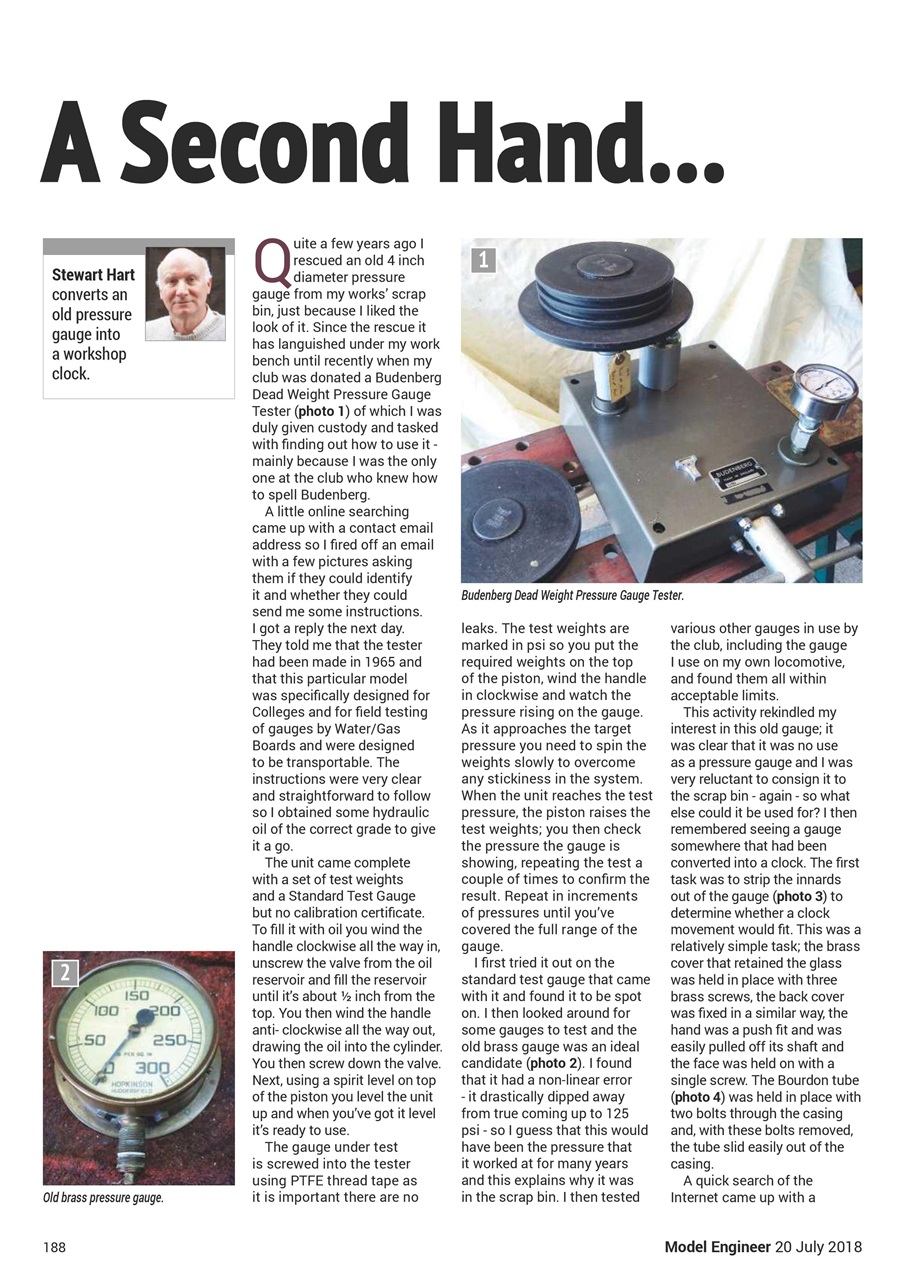 Model Engineer Preview Pages