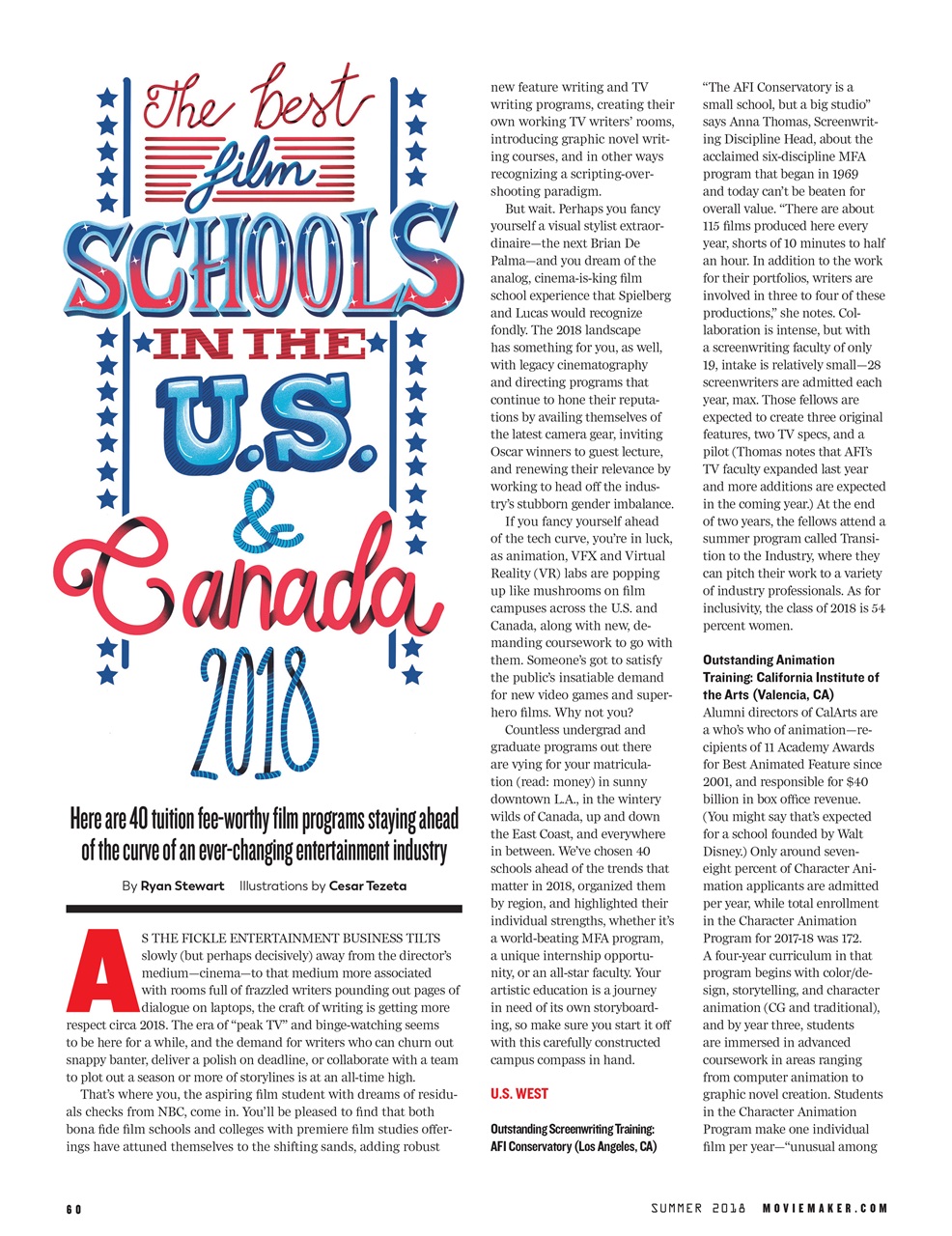 MovieMaker Magazine Preview Pages