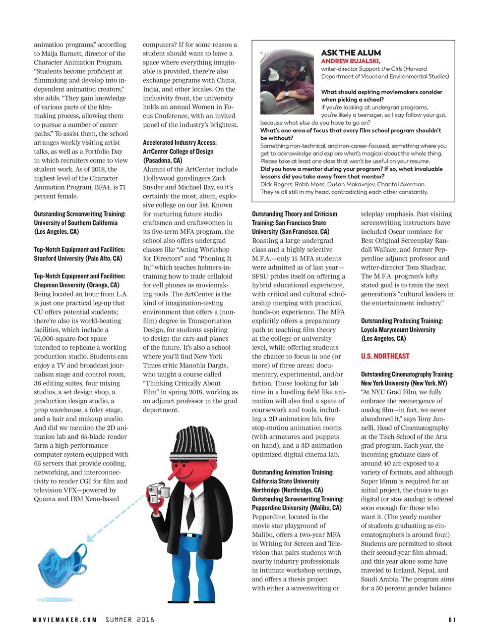 MovieMaker Magazine Preview Pages