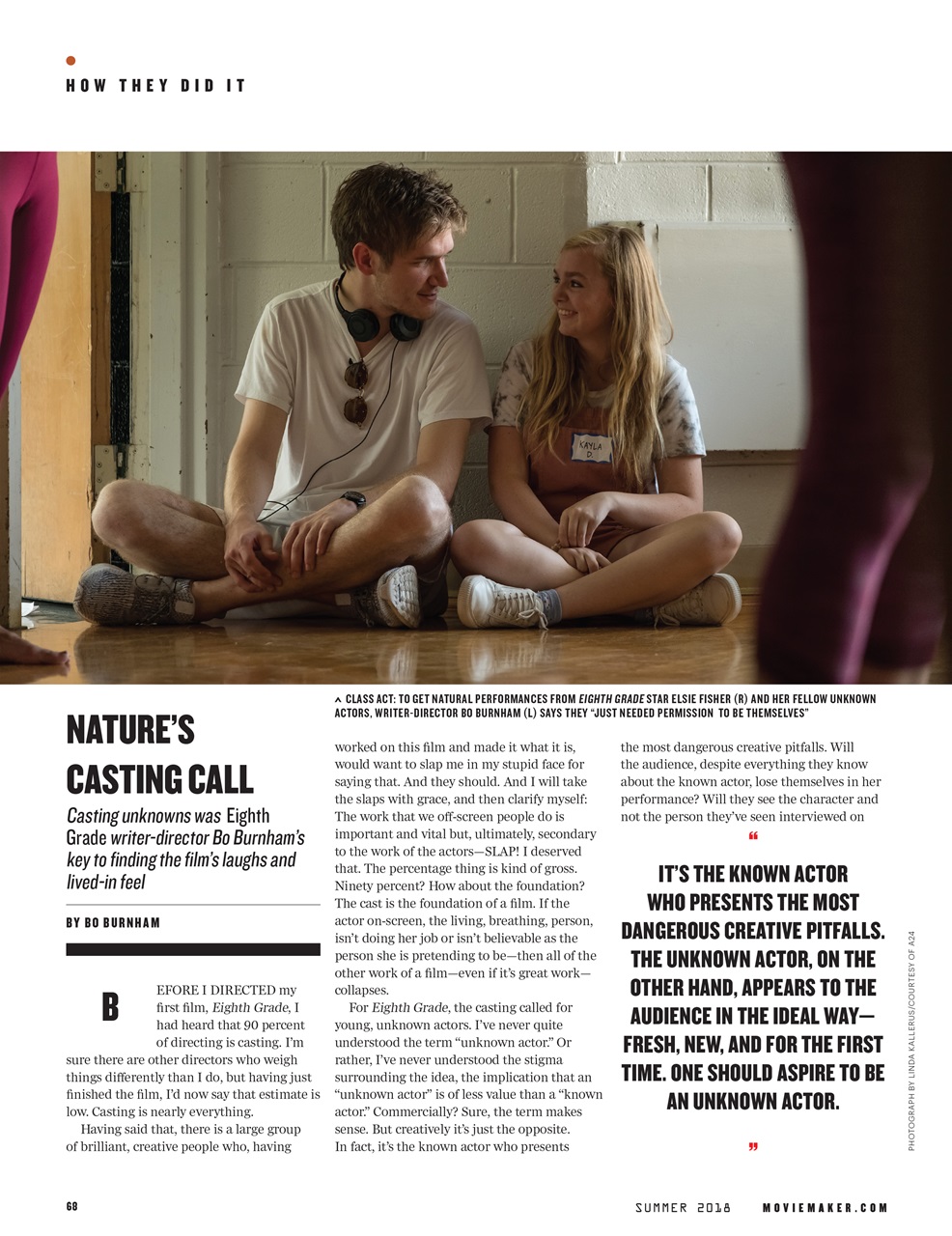 MovieMaker Magazine Preview Pages