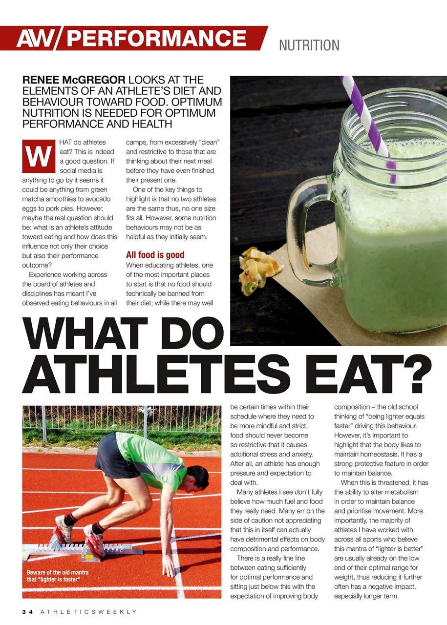 AW – Athletics Weekly Magazine Preview Pages