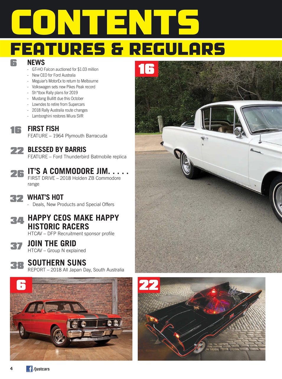 JUST CARS Preview Pages
