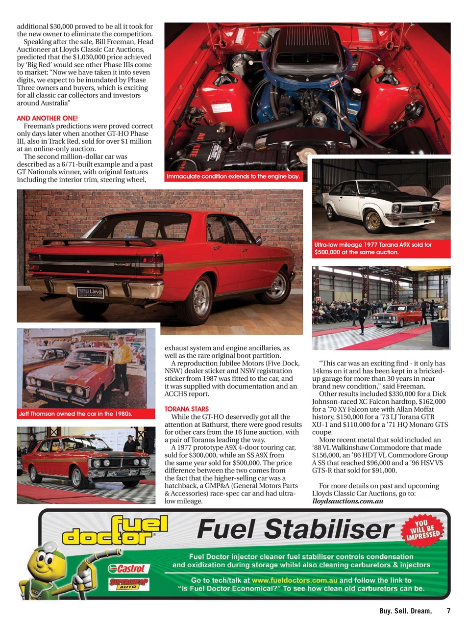 JUST CARS Preview Pages