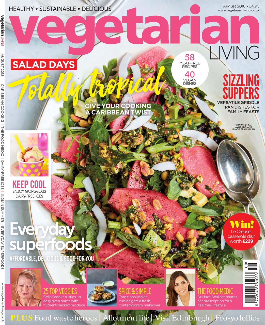 Vegetarian Living Preview Pages