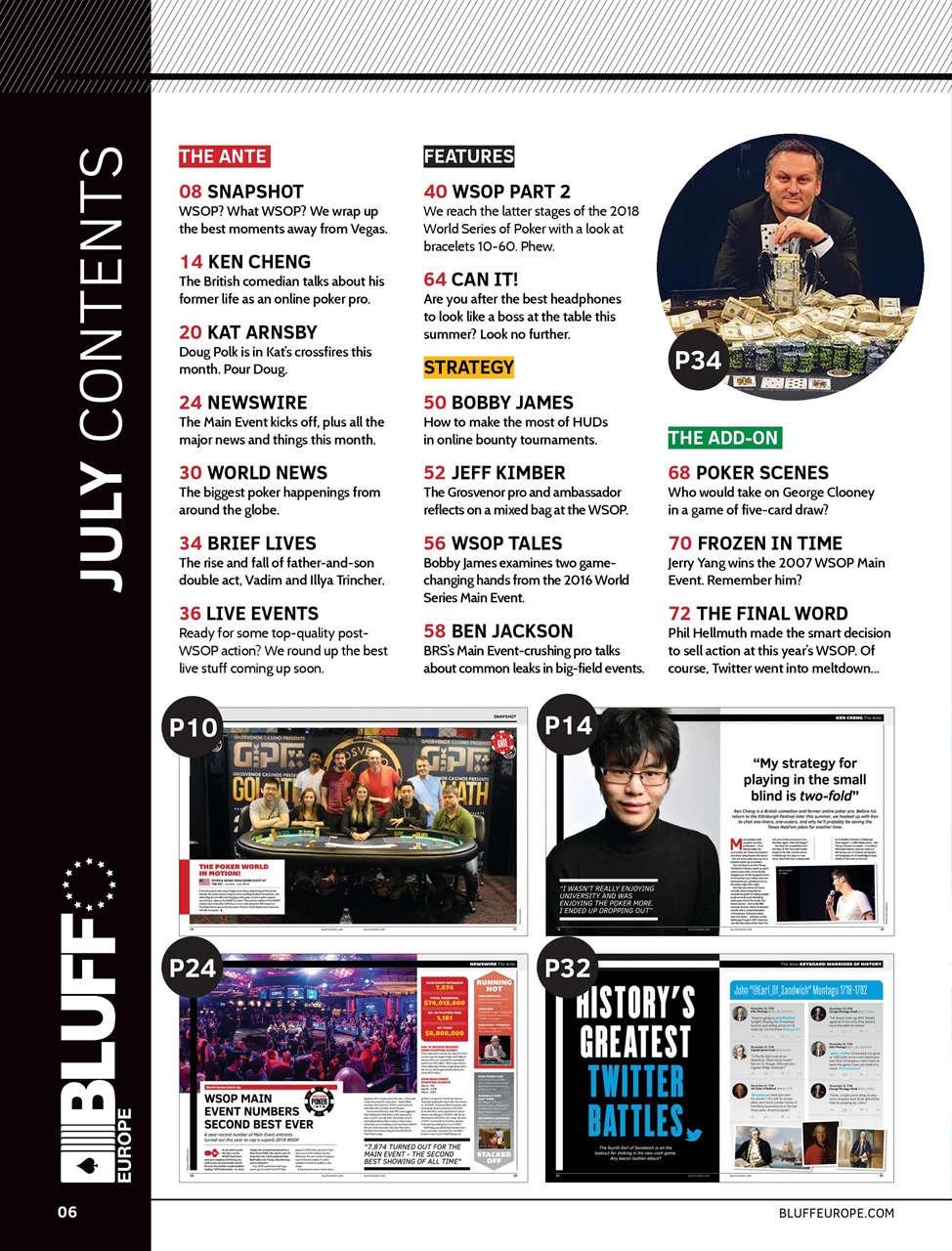 Bluff Europe Preview Pages