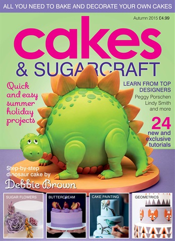 Cakes & Sugarcraft issue Autumn 2015