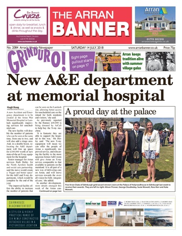 Arran Banner issue 14 July 2018