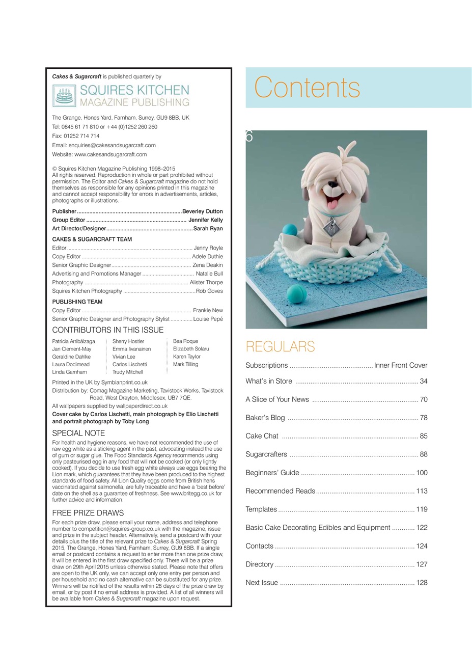 Cakes & Sugarcraft Preview Pages