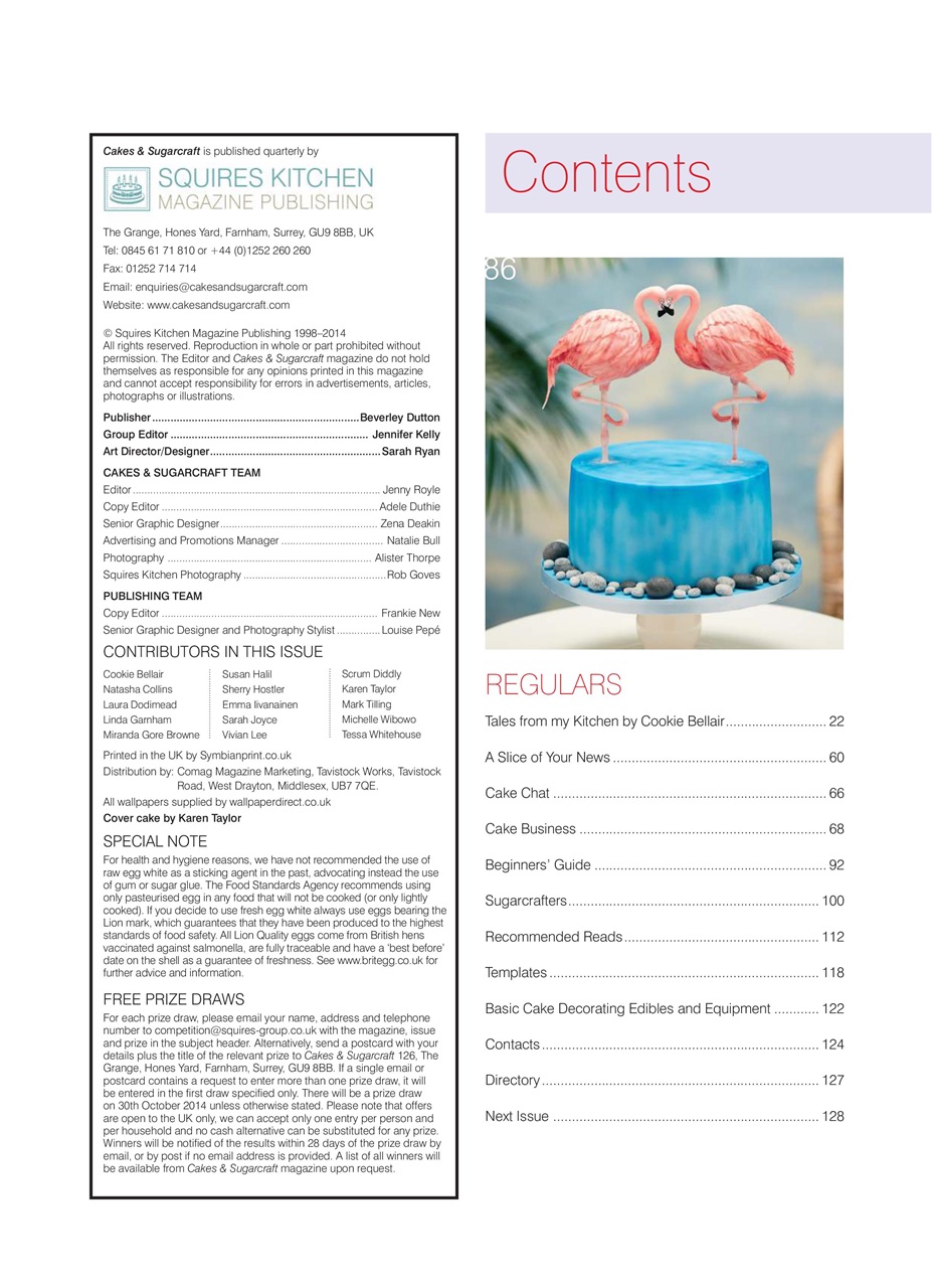 Cakes & Sugarcraft Preview Pages