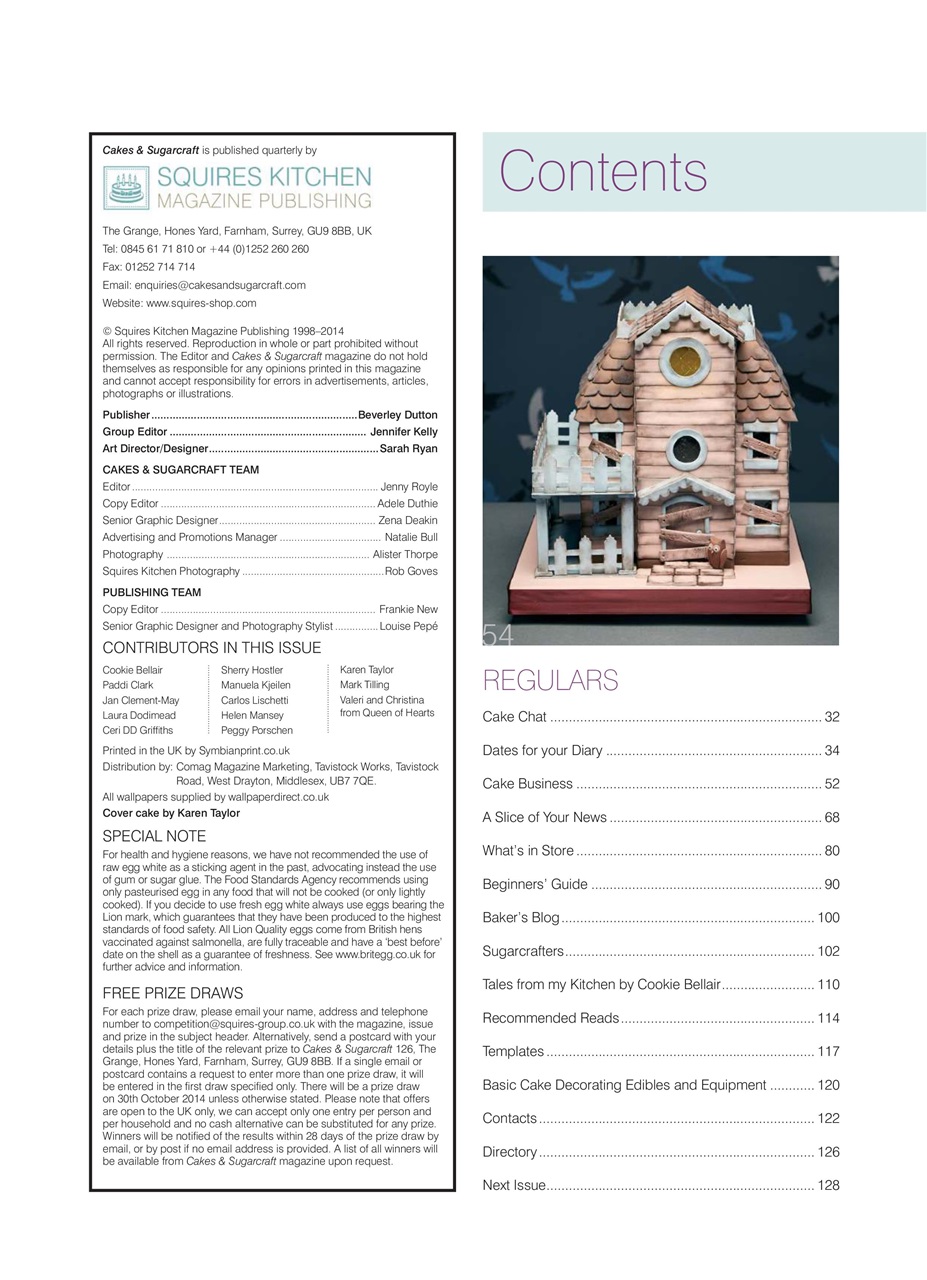 Cakes & Sugarcraft Preview Pages