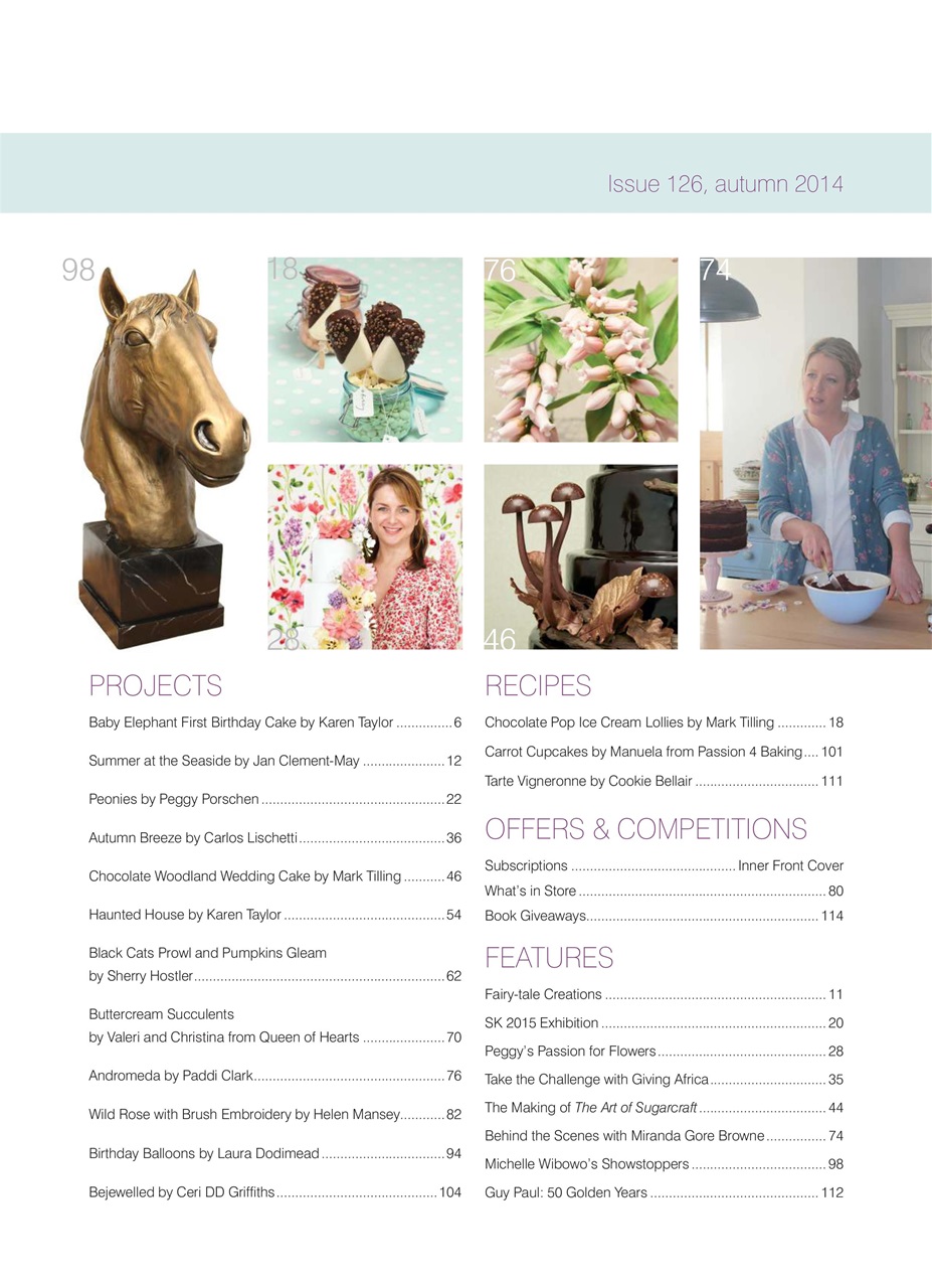 Cakes & Sugarcraft Preview Pages