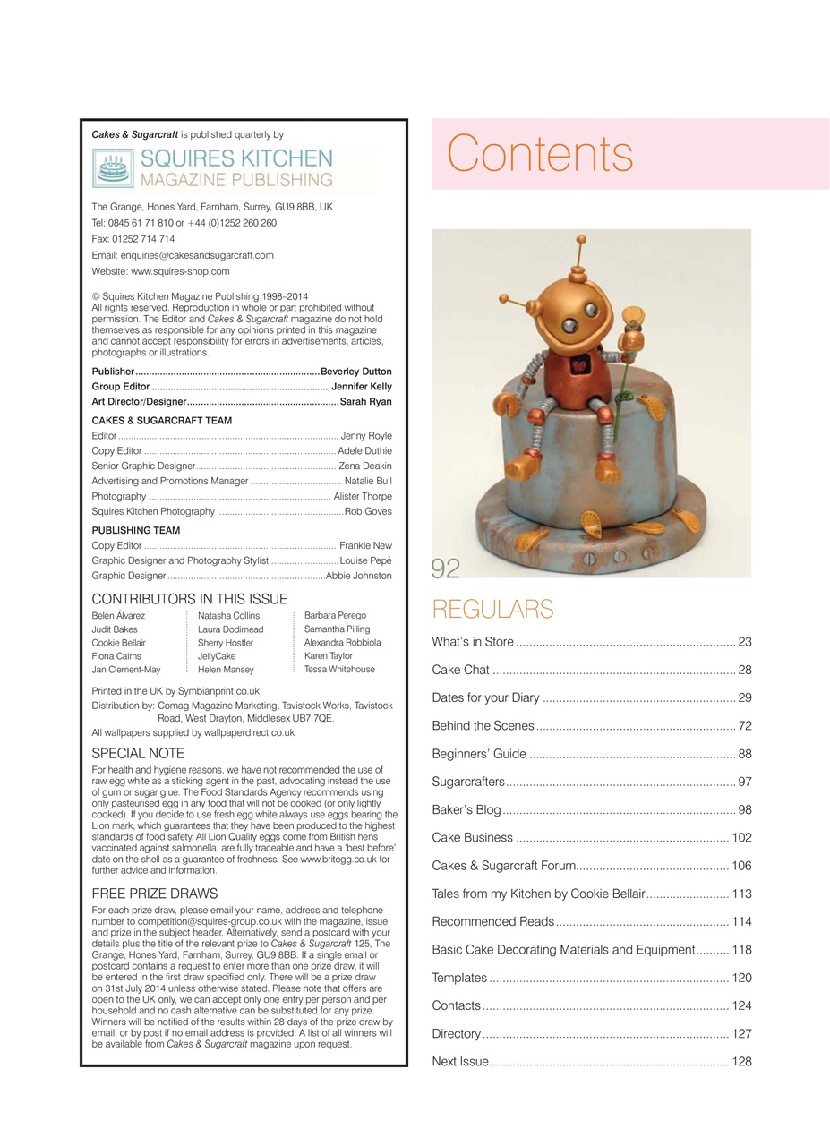 Cakes & Sugarcraft Preview Pages