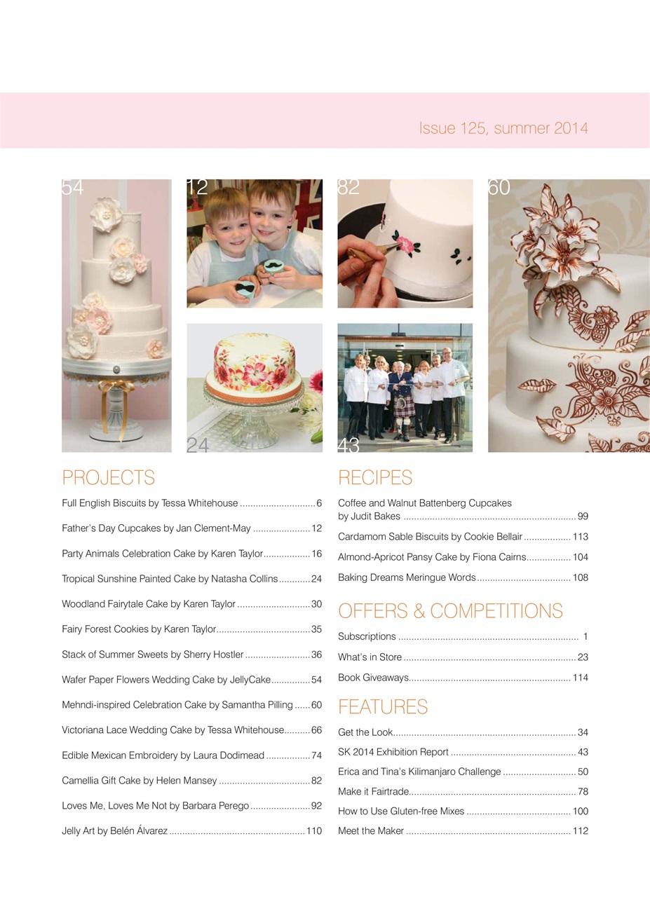 Cakes & Sugarcraft Preview Pages