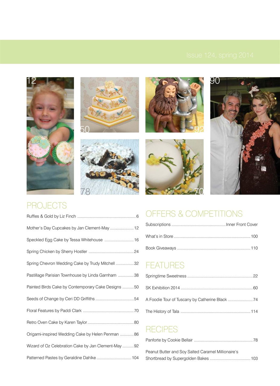Cakes & Sugarcraft Preview Pages