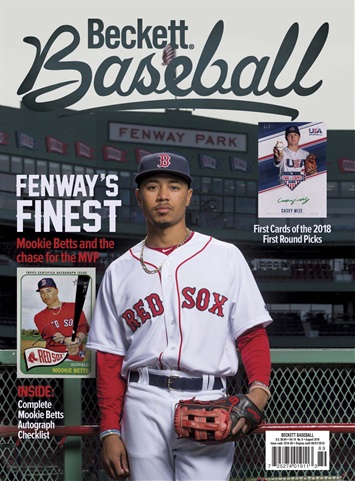 Beckett Baseball Magazine issue August 2018
