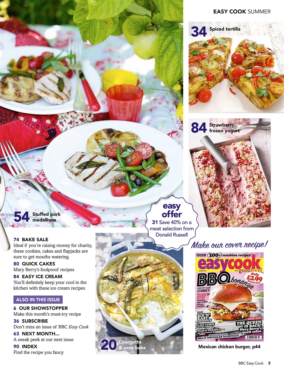 Easy Cook Magazine Preview Pages