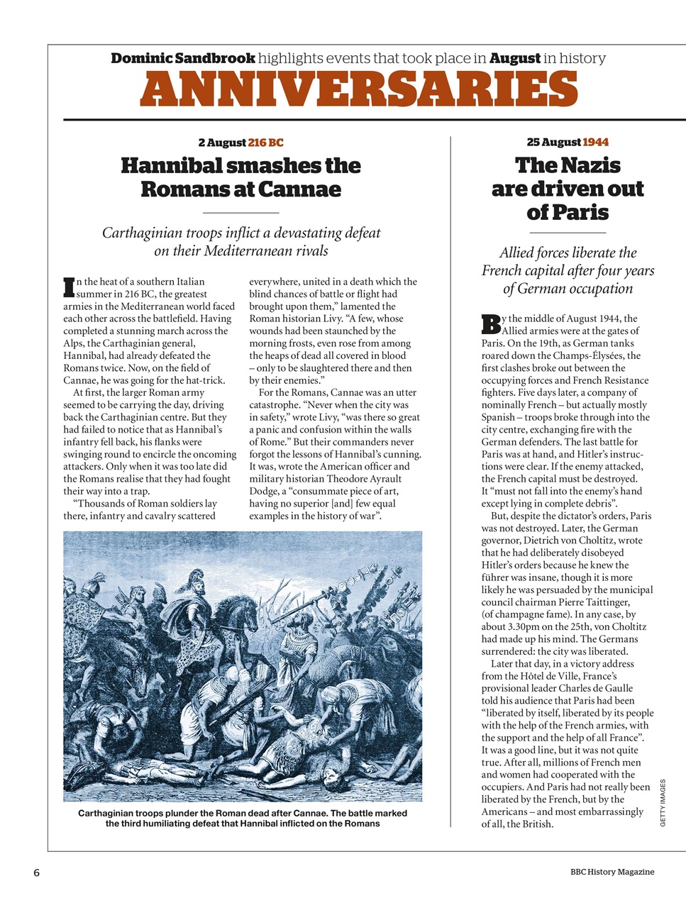 BBC History Magazine Preview Pages