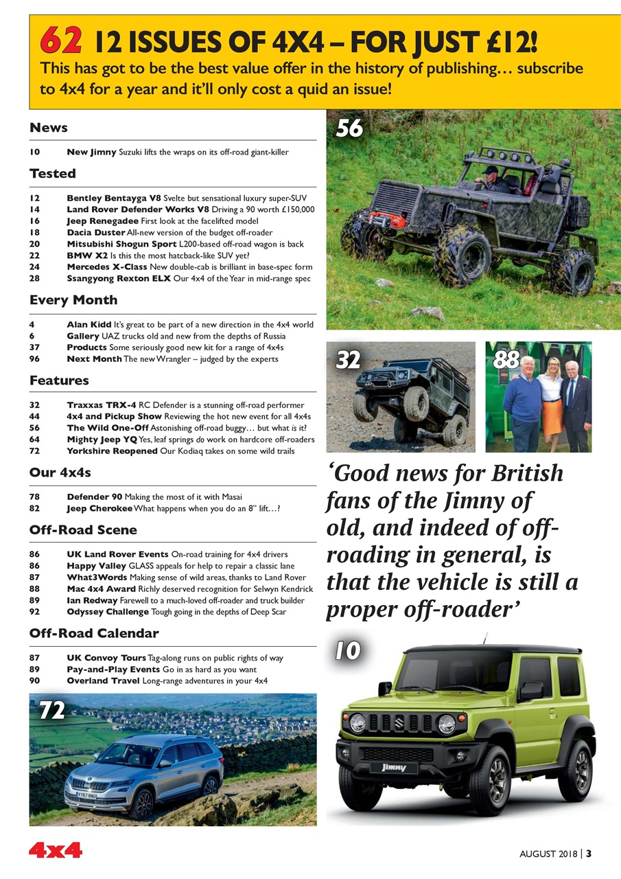 Overlander 4X4 Preview Pages