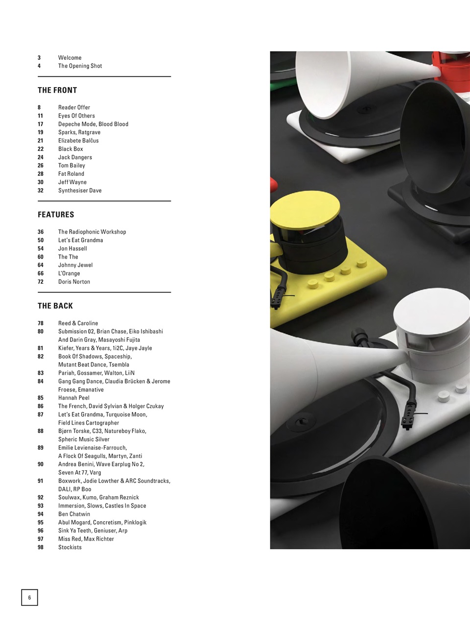 Electronic Sound Preview Pages