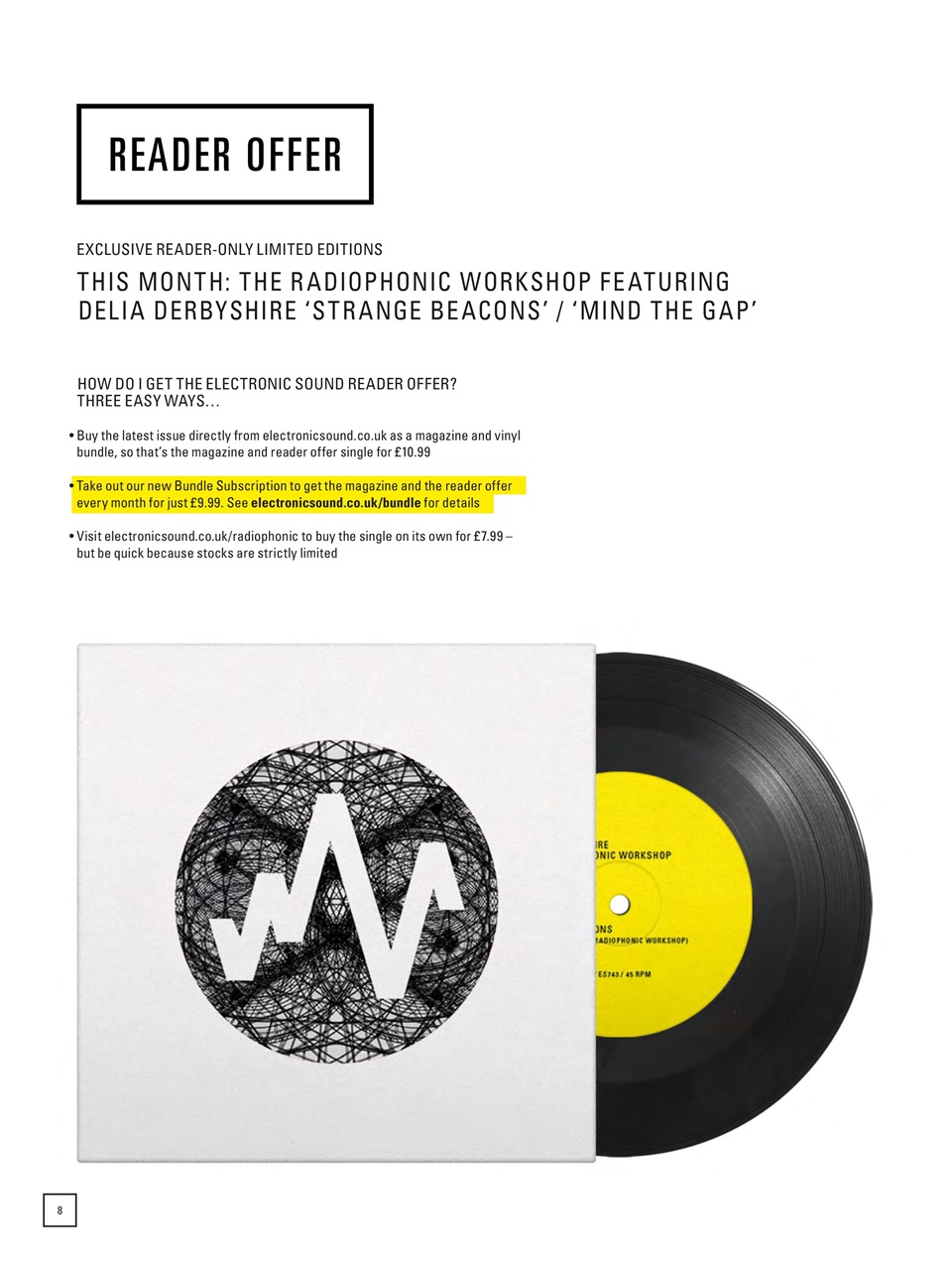 Electronic Sound Preview Pages