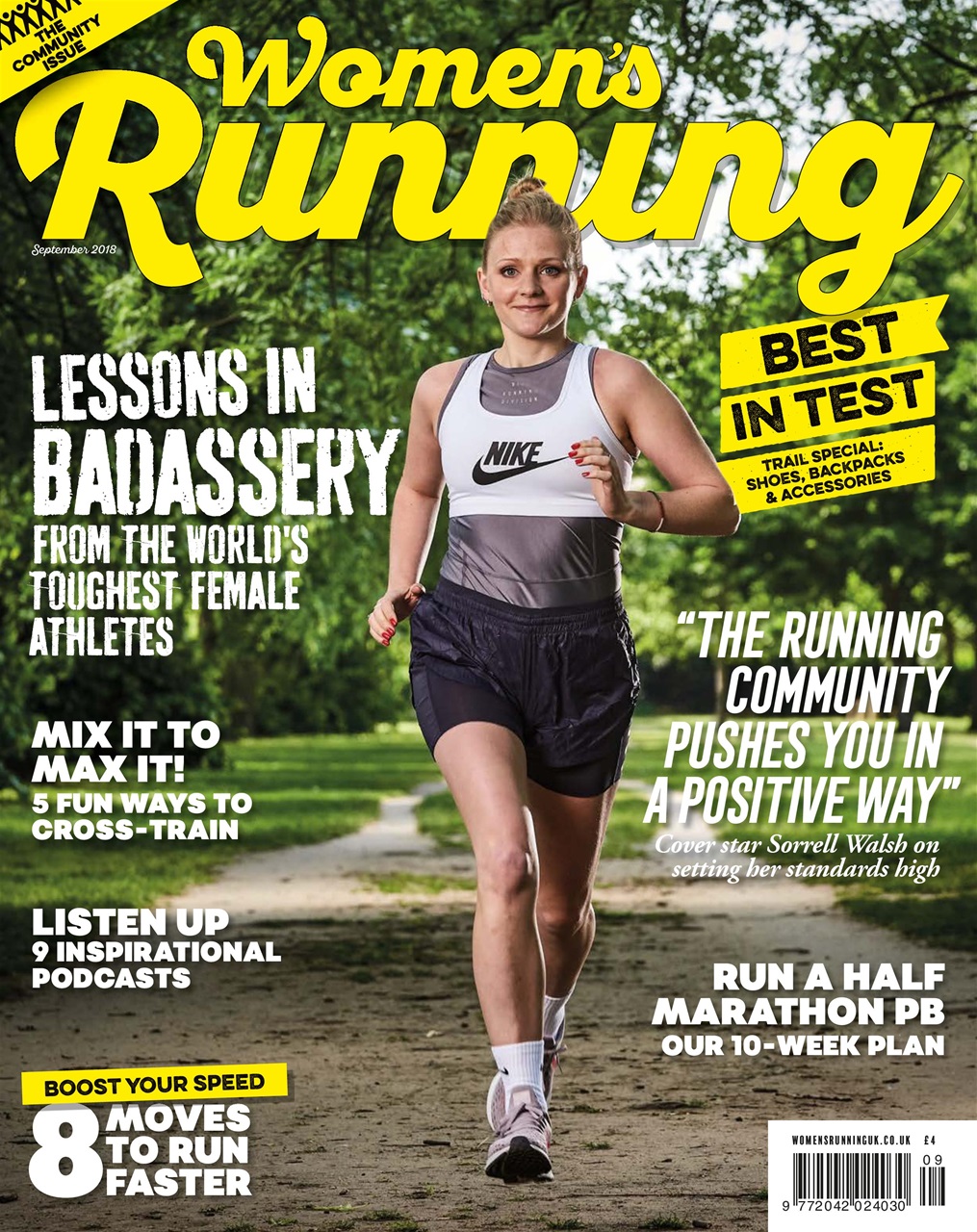 Women’s Running Preview Pages