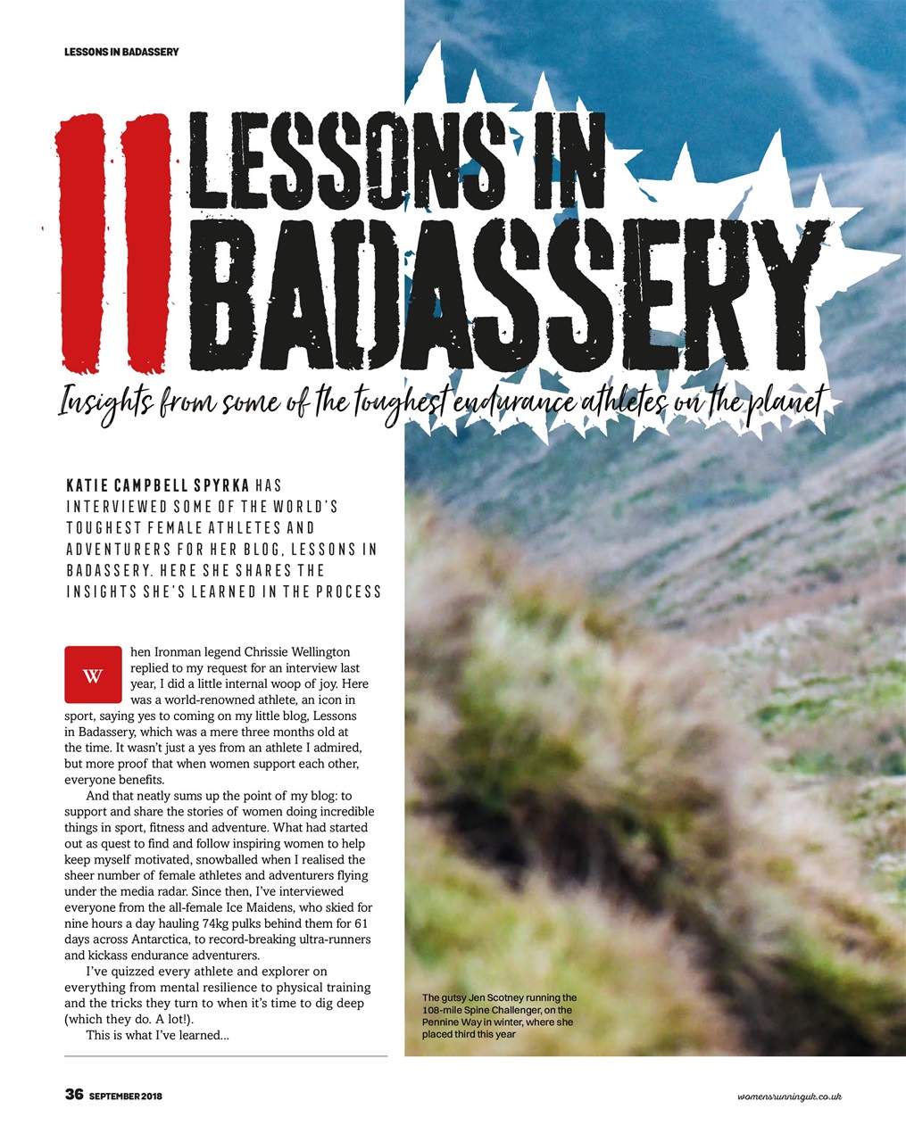 Women’s Running Preview Pages