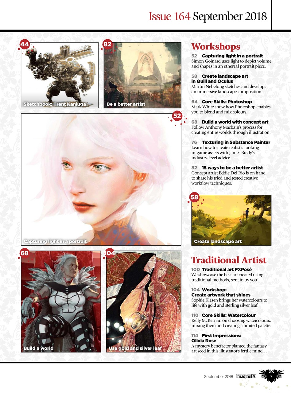ImagineFX Preview Pages