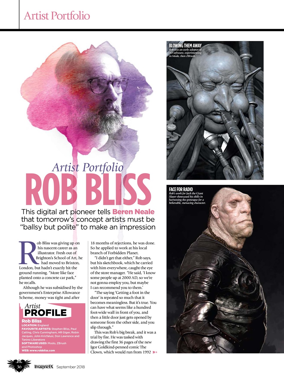 ImagineFX Preview Pages