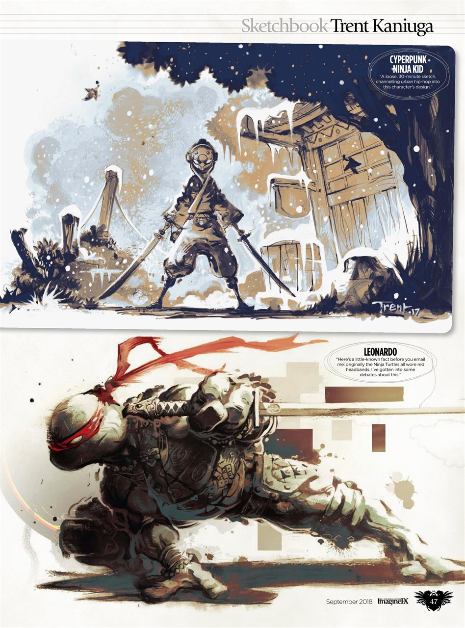 ImagineFX Preview Pages