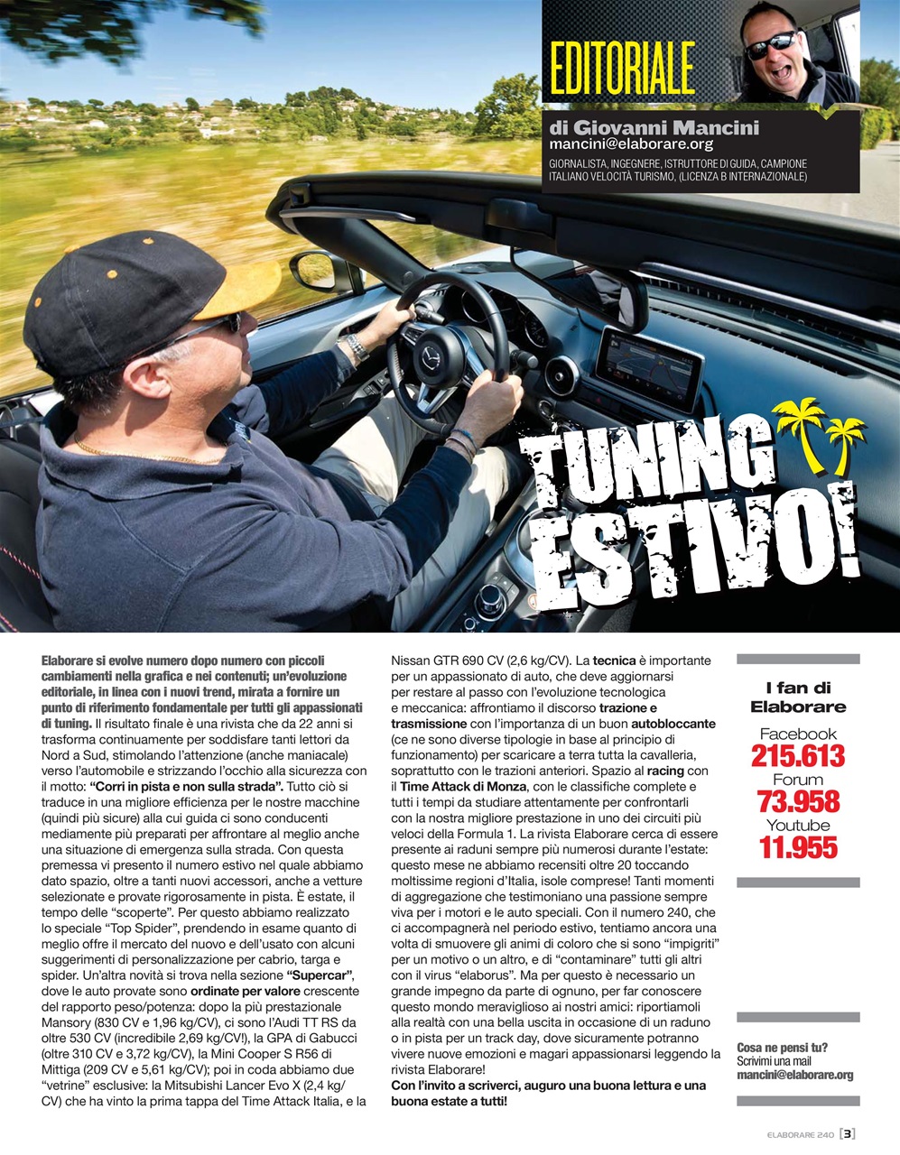 Elaborare GT Tuning Preview Pages