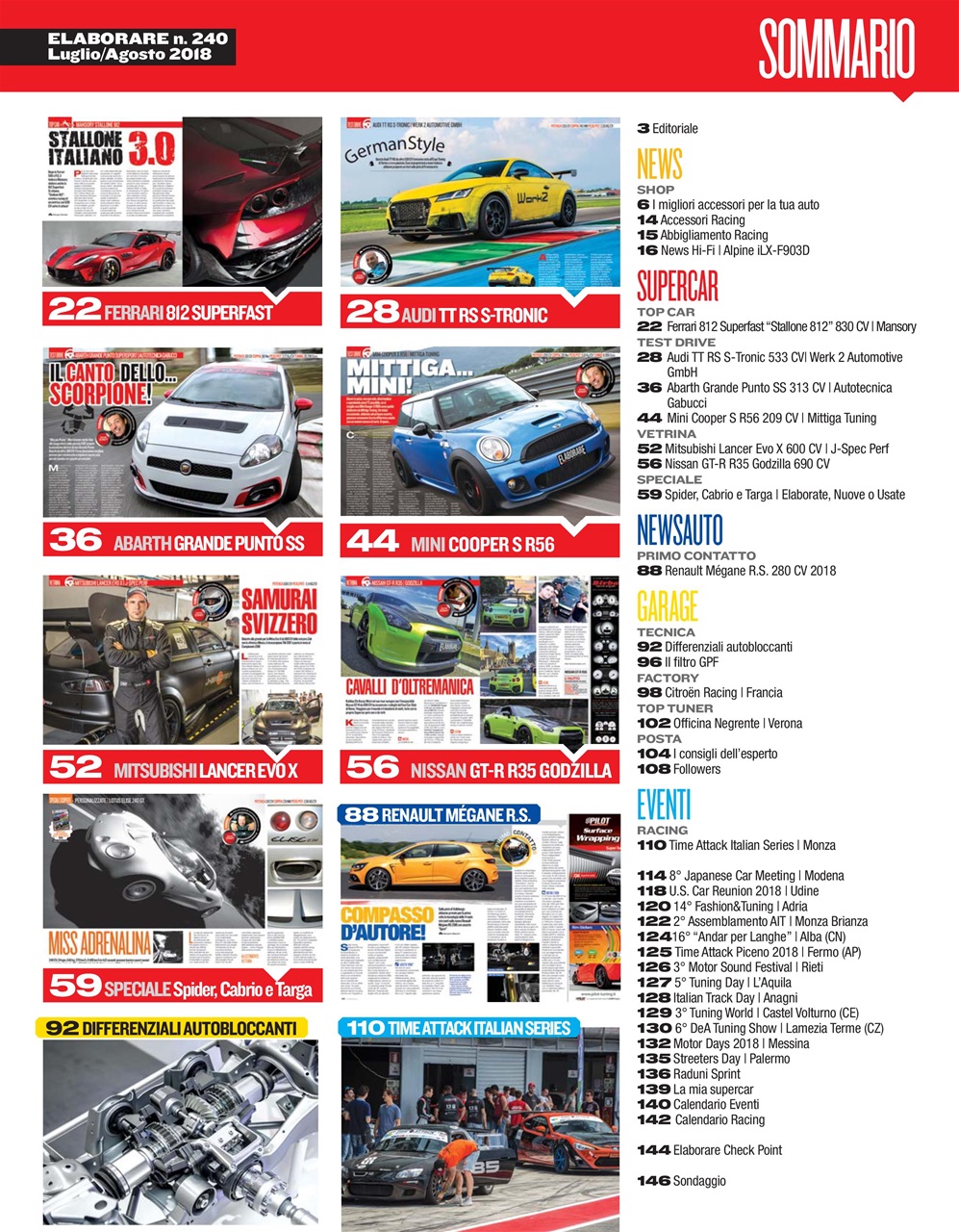 Elaborare GT Tuning Preview Pages