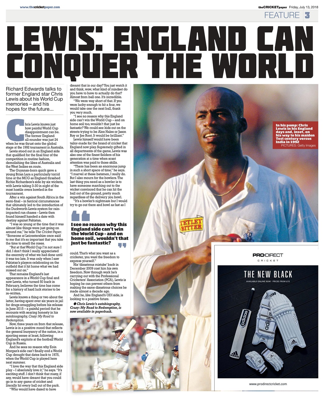 The Cricket Paper Preview Pages